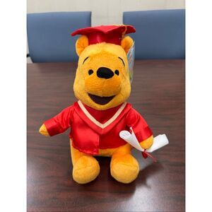 NWT Disney Winnie The Pooh Graduation Plush Animal
